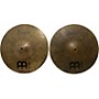 Used MEINL 15in Byzance Dark Hi Hat Pair Cymbal 35