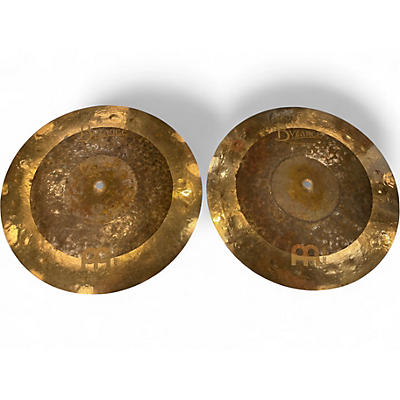 Used MEINL 15in Byzance Dual Hi Hat Cymbal