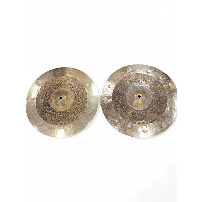 Used MEINL 15in Byzance Dual Hi Hat Cymbal