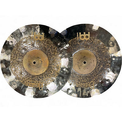 Used MEINL 15in Byzance Dual Hi-Hats Pair Cymbal
