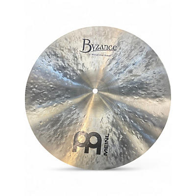 Used MEINL 15in Byzance Medium Hi Hat Bottom Cymbal