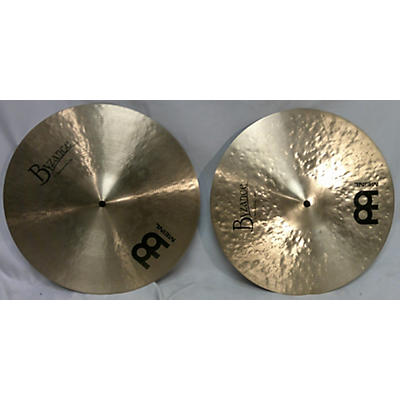 MEINL Used MEINL 15in Byzance Medium Hi Hat Pair Cymbal