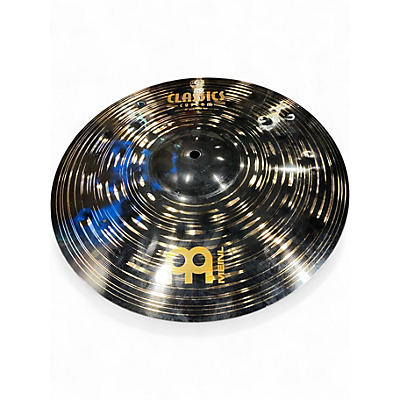 Used MEINL 15in CLASSICS CUSTOM DARK HI HAT TOP Cymbal