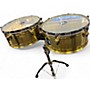 Used MEINL 15in LUIS CONTE SIGNATURE TIMBALES BRASS Drum BRASS 35