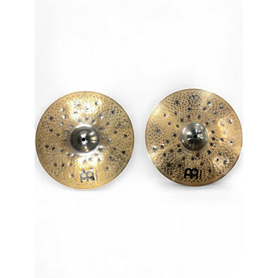 Used MEINL 15in PURE ALLOY CUSTOM PAIR Cymbal