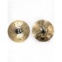 Used MEINL 15in PURE ALLOY CUSTOM PAIR Cymbal 35