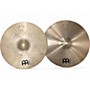 Used MEINL 15in Pure Alloy Hi Hat Pair Cymbal 35