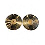 Used MEINL 15in polyphonic hi hats Cymbal 35
