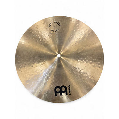 Used MEINL 15in pure alloy hi hats Cymbal
