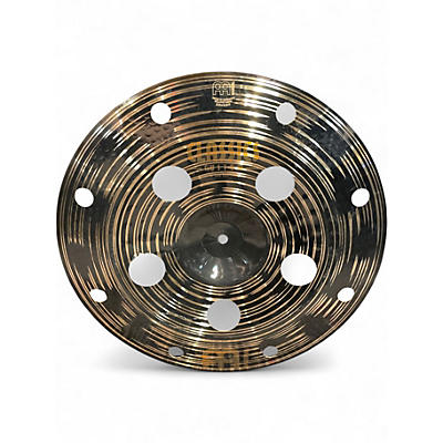 Used MEINL 16in 16" dark trash china Cymbal