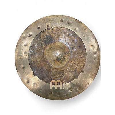 Used MEINL 16in BYZANCE DUAL CRASH Cymbal