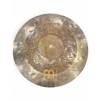 Used MEINL 16in BYZANCE DUAL CRASH Cymbal