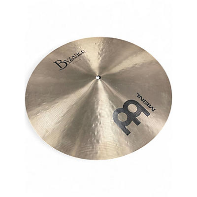 Used MEINL 16in Byzance Medium Thin Crash Brilliant Cymbal