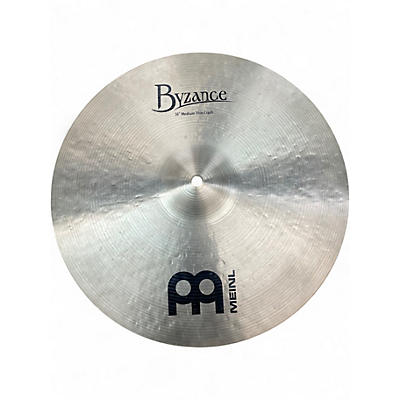 Used MEINL 16in Byzance Traditional Medium Thin Crash Cymbal