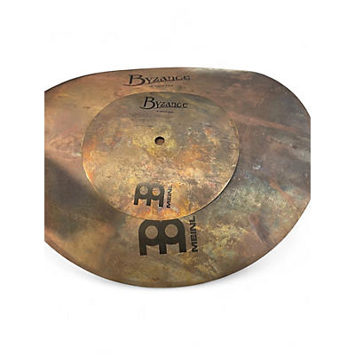 Used MEINL 16in Byzane stack splash Cymbal