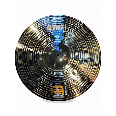 Used MEINL 16in CLASSIC CUSTOM DARK CRASH Cymbal