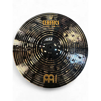 Used MEINL 16in CLASSIC CUSTOM DARK HIHAT TOP Cymbal