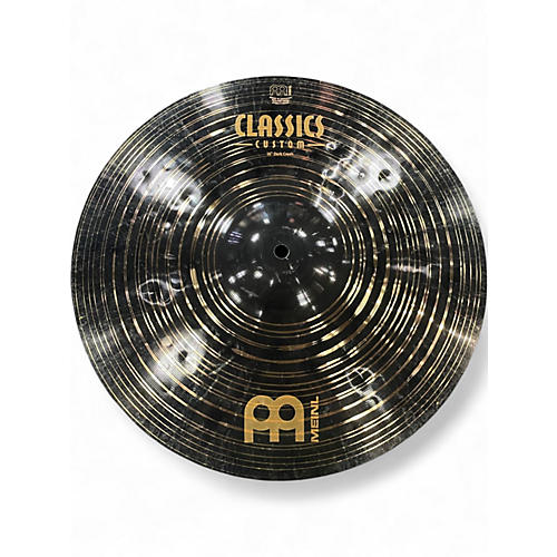 Used MEINL 16in CLASSICS CUSTOM DARK CRASH Cymbal 36