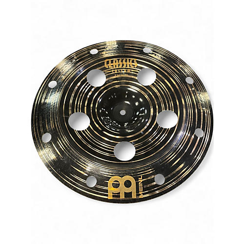 Used MEINL 16in CLASSICS CUSTOM DARK TRASH CHINA Cymbal 36