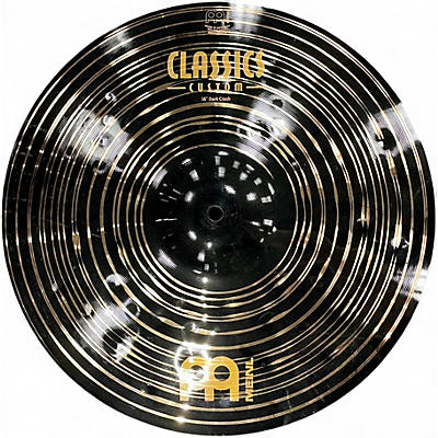 Used MEINL 16in Classic Custom Dark Crash Cymbal