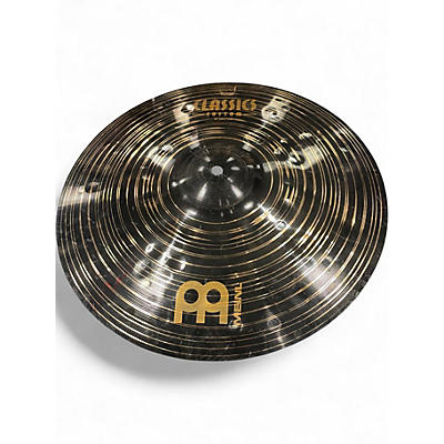Used MEINL 16in Classic custom dark crash Cymbal