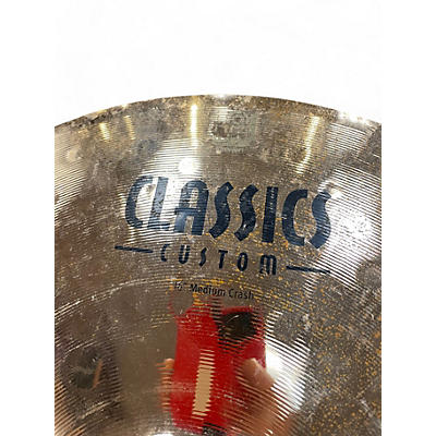 MEINL Used MEINL 16in Classics Custom Medium Crash Cymbal