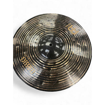 Used MEINL 16in DARK CUSTOM CLASSIC CRASH Cymbal