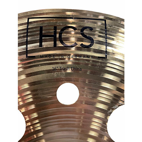 Used MEINL 16in HCS TRASH CHINA Cymbal 36