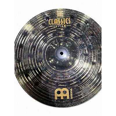 Used MEINL 16in custom dark crash Cymbal
