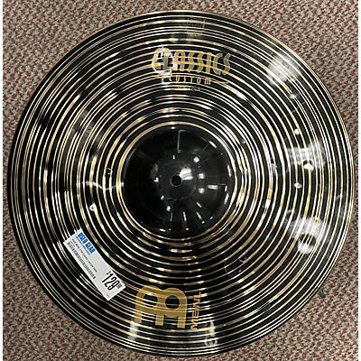 MEINL Used MEINL 17in Classic Custom Dark Crash Cymbal