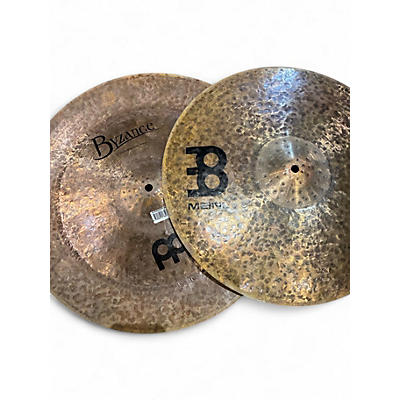 Used MEINL 18in BYZANCE DOUBLE DOWN STACK Cymbal
