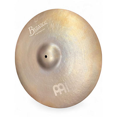 Used MEINL 18in BYZANCE SAND MEDIUM CRASH BENNY GREB Cymbal