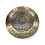 Used MEINL 18in Byzance Dual Crash Cymbal 38