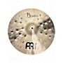 Used MEINL 18in Byzance EX Thin Hammered Crash Cymbal 38