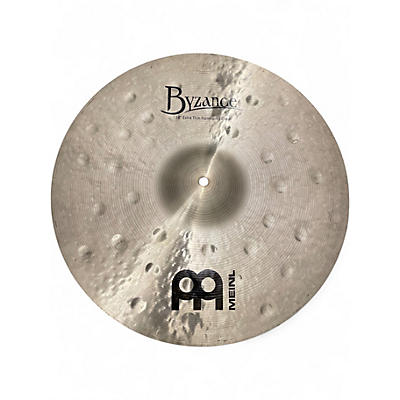 Used MEINL 18in Byzance EX Thin Hammered Crash Cymbal