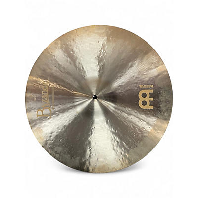 Used MEINL 18in Byzance Jazz Medium Thin Crash Cymbal