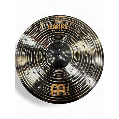 Used MEINL 18in CLASSICS CUSTOM DARK CRASH Cymbal