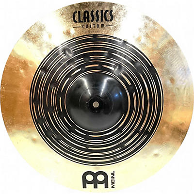 MEINL Used MEINL 18in CLASSICS CUSTOM DUAL CRASH Cymbal