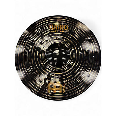 Used MEINL 18in CLASSICS CUSTOM THIN DARK CRASH Cymbal