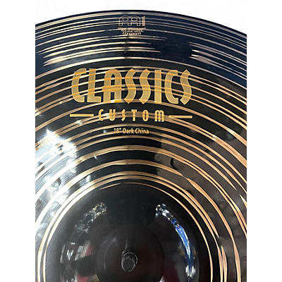 Used MEINL 18in Classic Custom Dark China Cymbal