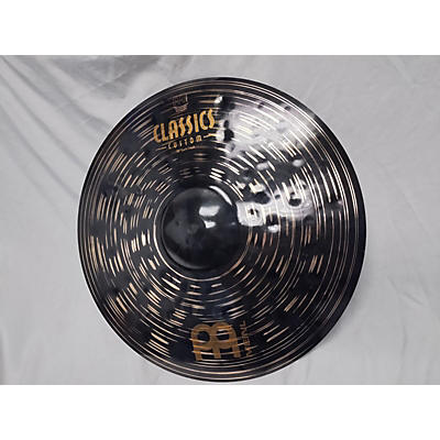 MEINL Used MEINL 18in Classic Custom Dark Crash Cymbal