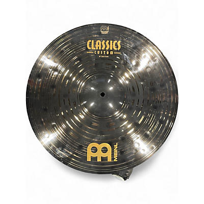 Used MEINL 18in Classic Custom Dark Crash Cymbal
