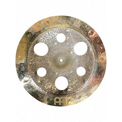 Used MEINL 18in DUAL TRASH CHINA Cymbal