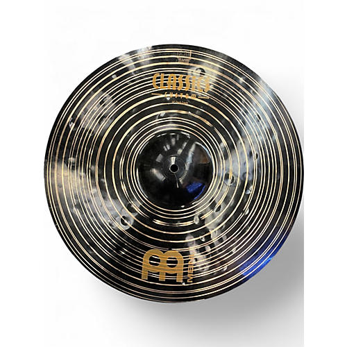 Used MEINL 18in Dark Crash Cymbal 38