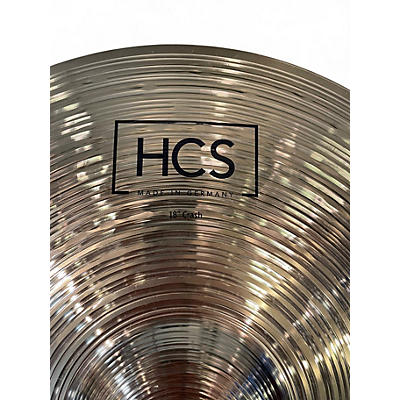 Used MEINL 18in HCS Crash Cymbal