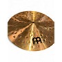 Used MEINL 18in PURE ALLOY EXTRA HAMMERED CRASH Cymbal 38
