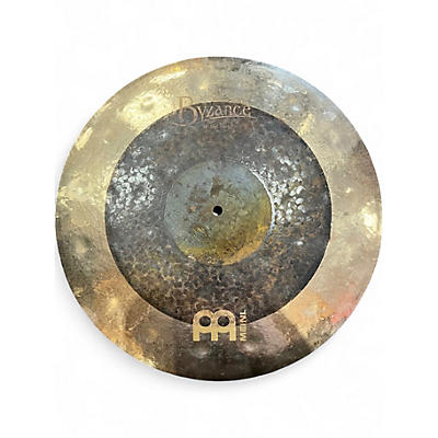 Used MEINL 18in byzance dual crash Cymbal