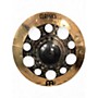 Used MEINL 18in dual trash crash Cymbal 38