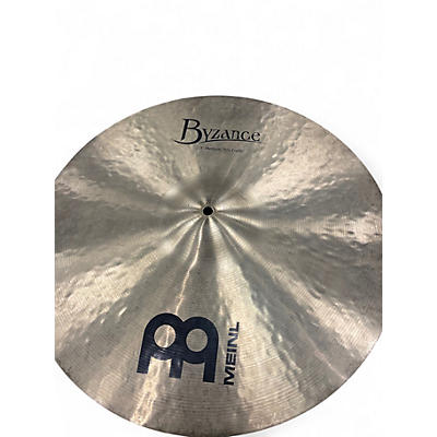 Used MEINL 19in BYZANCE EXTRA THIN HAMMERED CRASH Cymbal