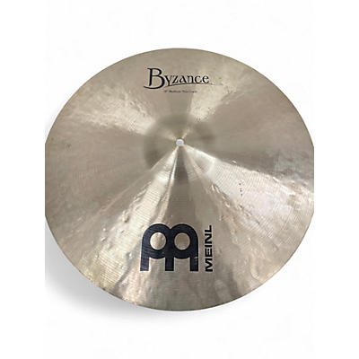 Used MEINL 19in Byzance Medium Thin Crash Brilliant Cymbal